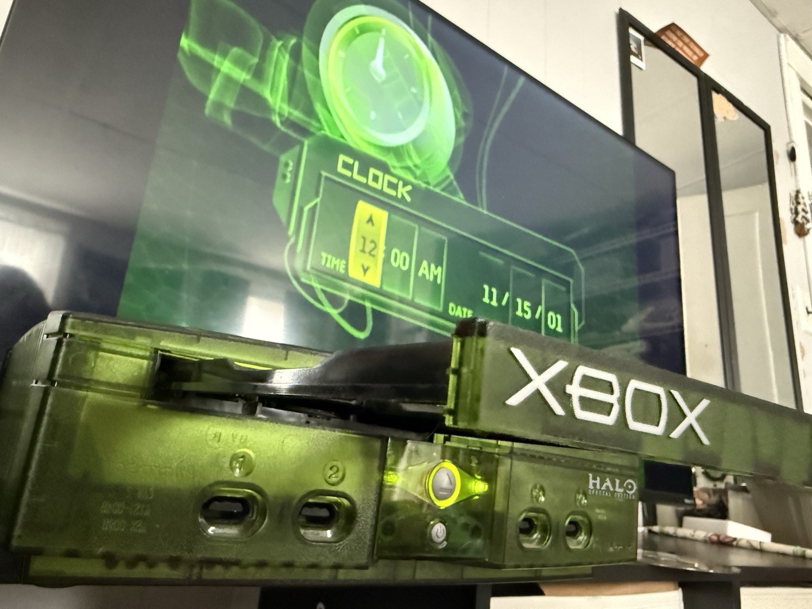 Halo Special Edition Xbox 360 Console Bundle Halo Controller Power Cables Works