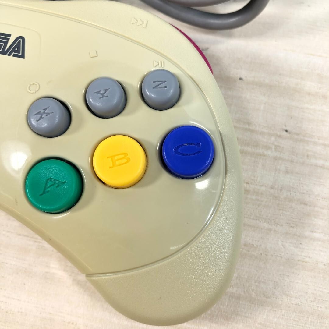 Sega Saturn Console White HST-3220 confirmed working Japanese Version Tested