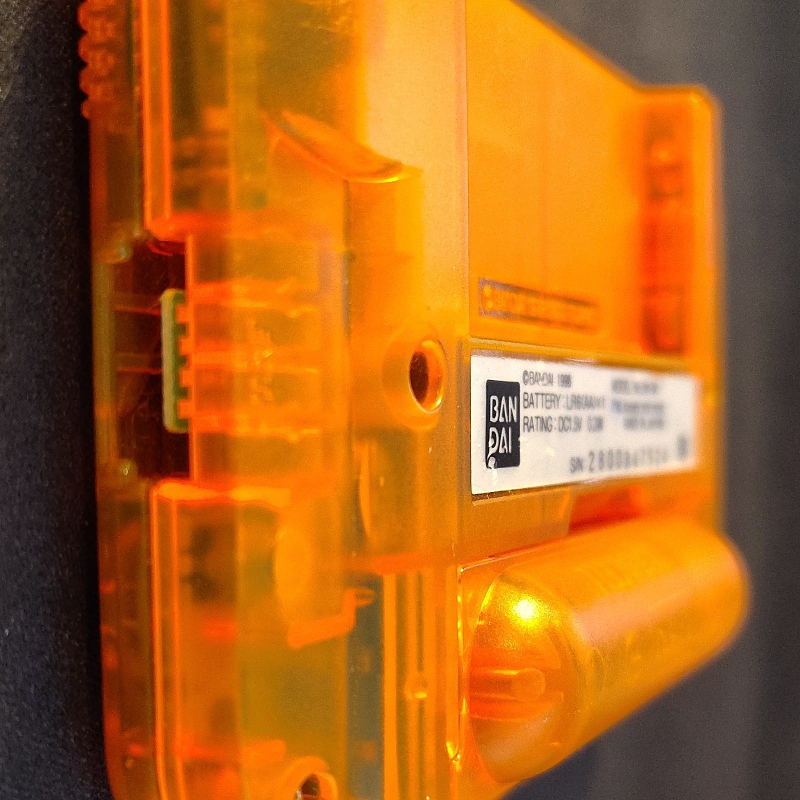 Bandai WonderSwan SW-001 Translucent Orange/Blue Digimon Edition | Works Great