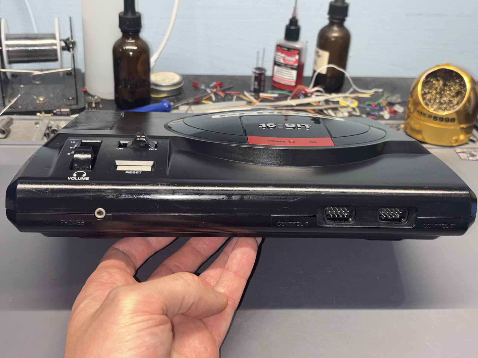 Ultimate Sega Genesis 3BP Triple Bypass RGB Headphone Restoration Recapped