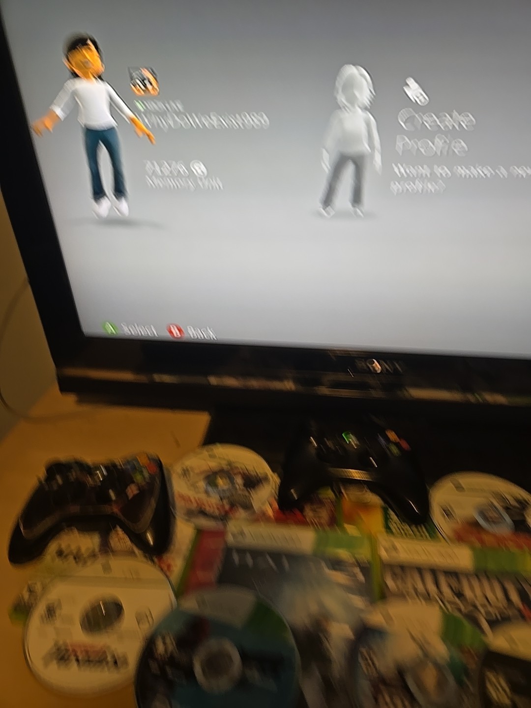 XBOX 360 Slim Console Gaming Bundle Lot *Tested & Works* TV Not Included