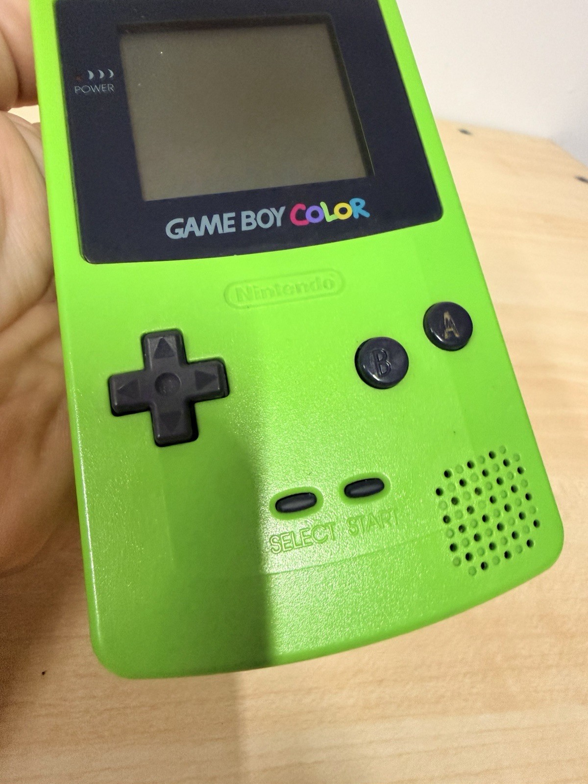 Nintendo Game Boy Color Kiwi/Lime Green Handheld System (CGB-001) [Tested/Works]
