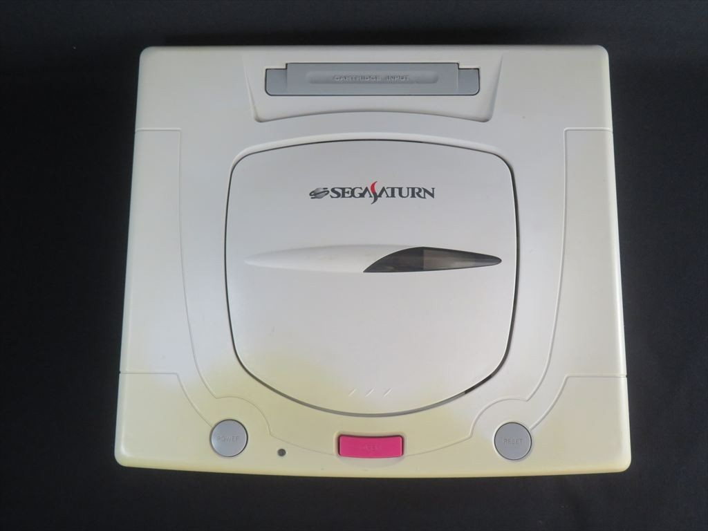 Sega Saturn Console only Japan HST 3220 White games Japanese game jp for parts