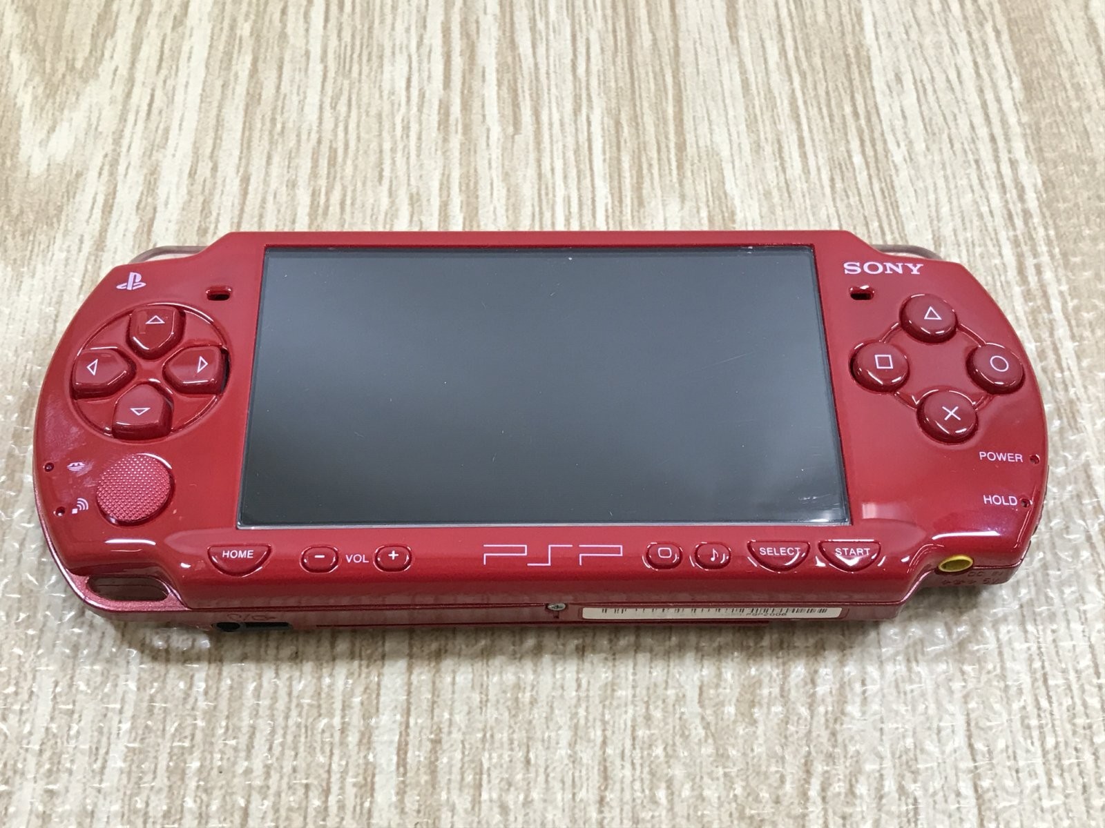 PSP-2000 DEEP RED Console Japan – With Defects GE1632