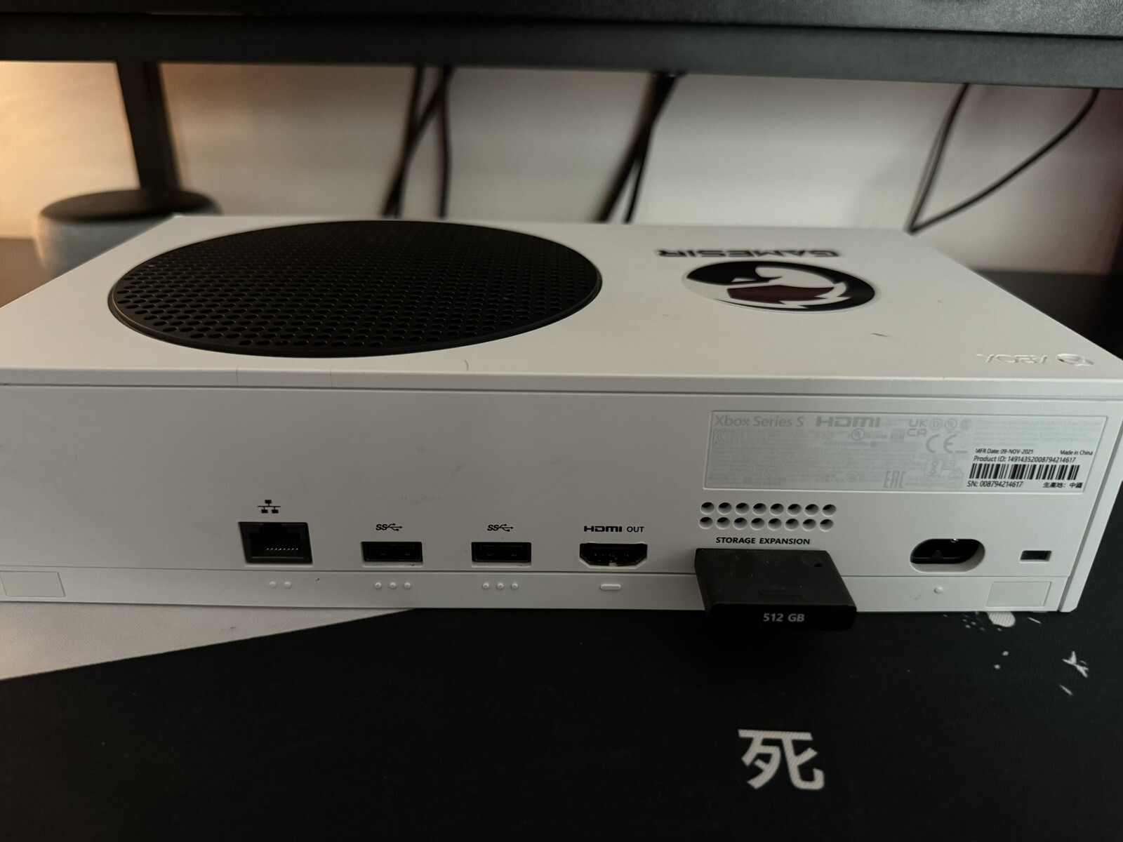 xbox series s with gamesir pro controller And Additional 512 Gb Expansion Card