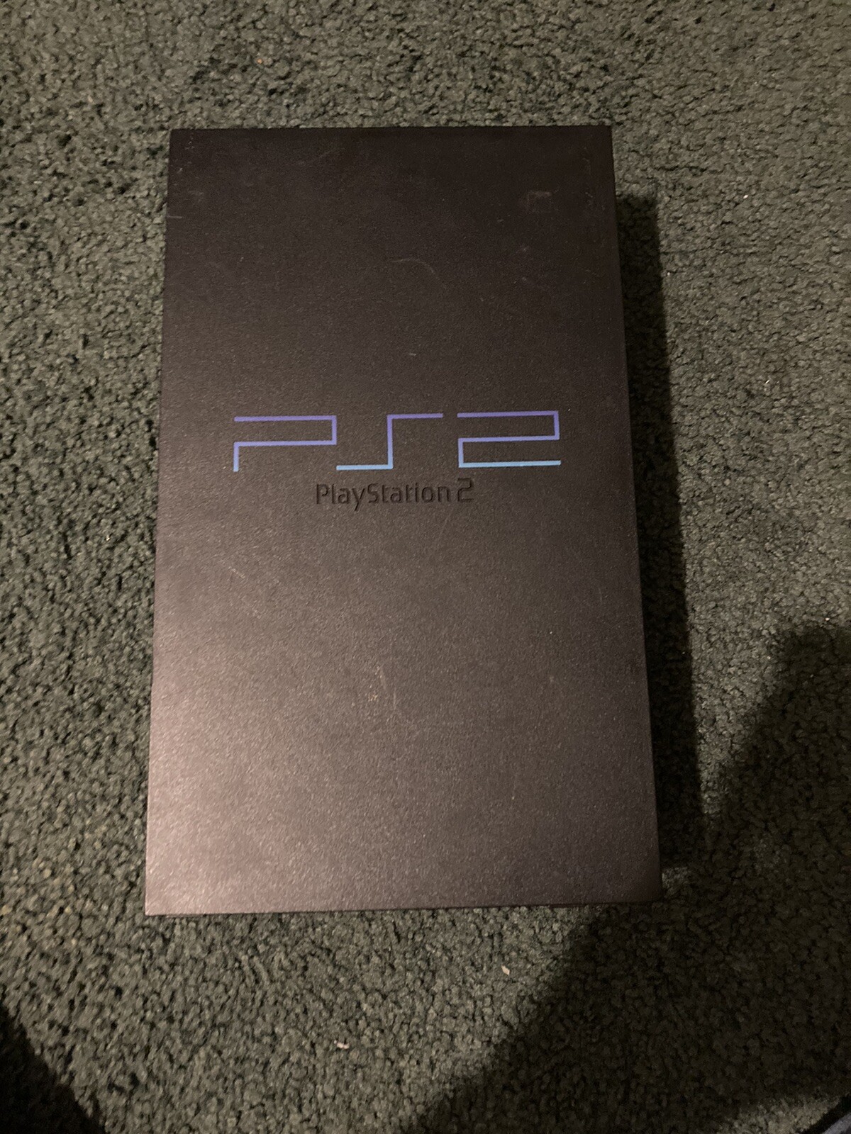 Black PlayStation 2 /w Cables And Controller + 8MB Memory Cards