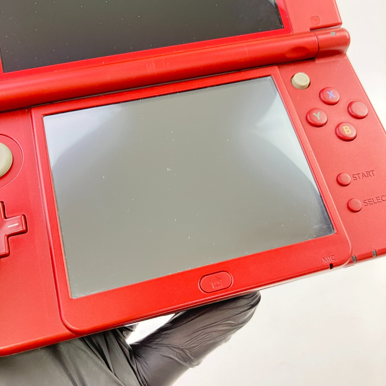 Nintendo new 3DS LL XL Metallic Red Console Rank A Region Japanese Only 43