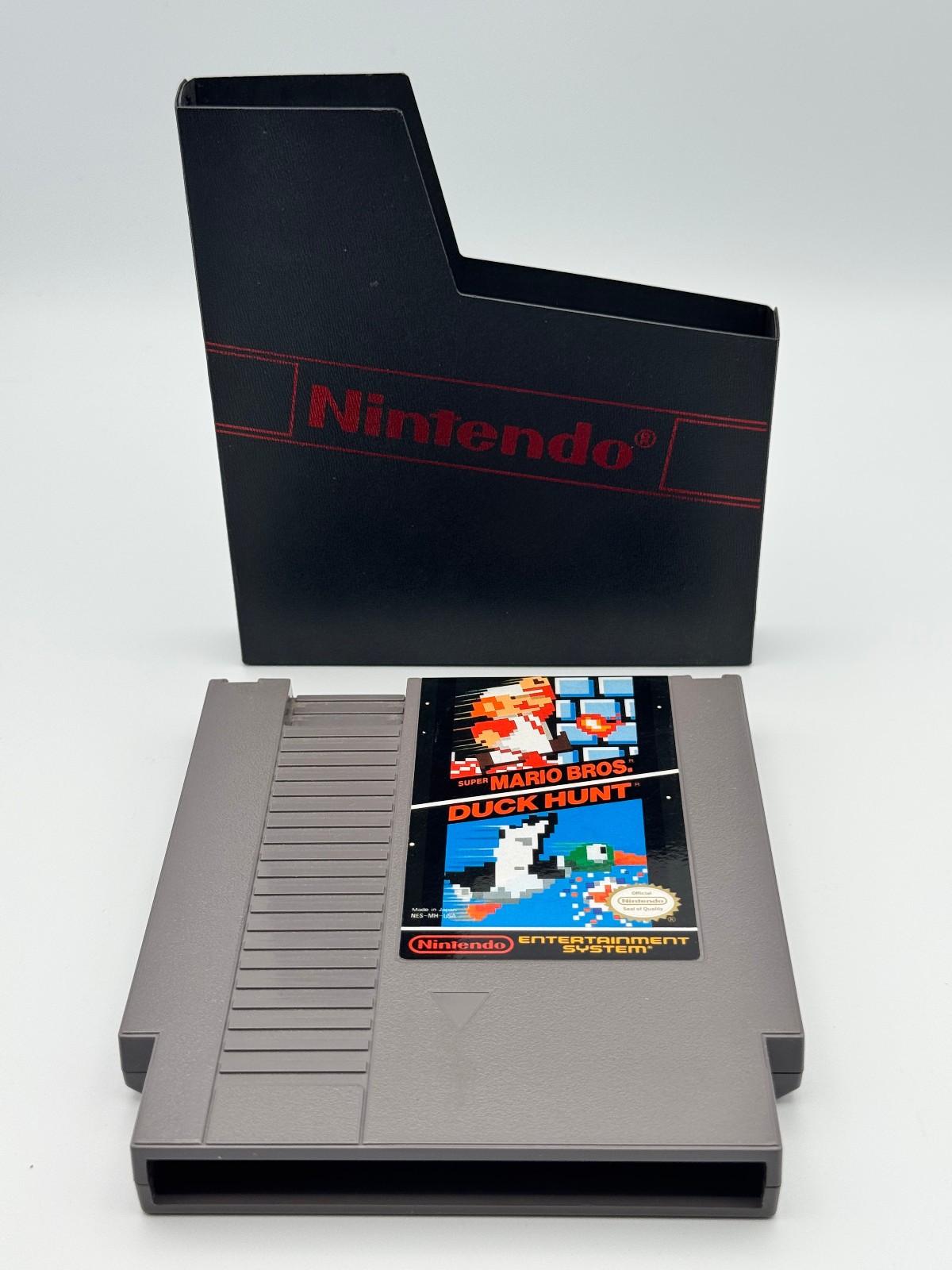 Nintendo NES Top Loader NES-101 – composite AV mod – dog bone controller extras