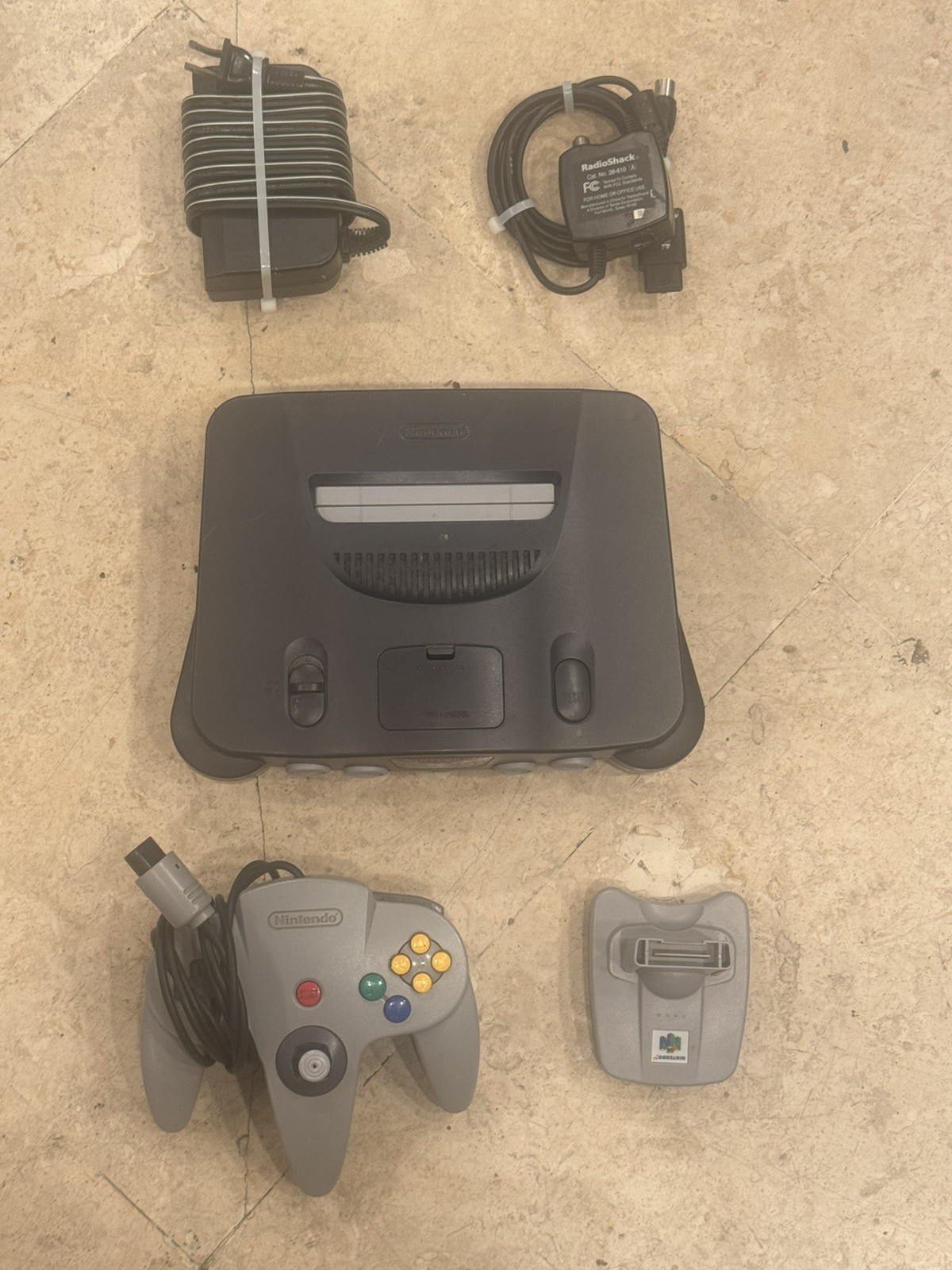 Nintendo 64 Console Bundle – NUS-001 (USA) – Tested & Working – OEM Controller