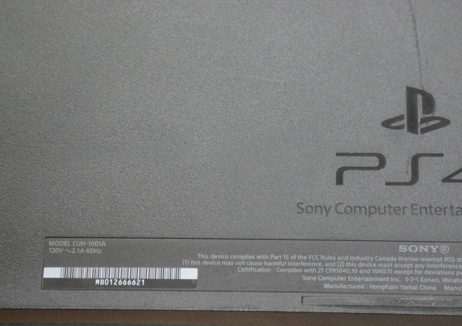 Sony PS4 Console CUH-1115A For Parts Repair READ