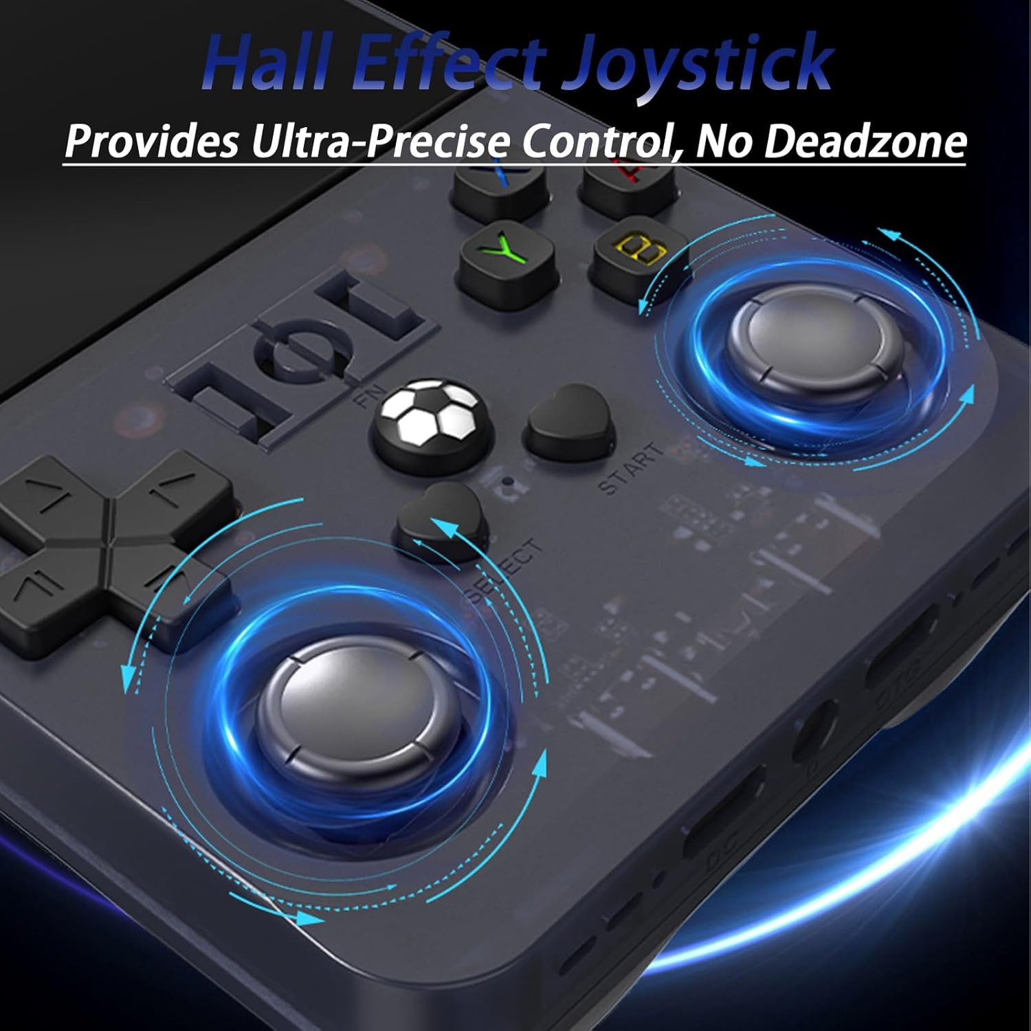 R36MAX Retro Handheld Game Console, 4000Mah Battery with 4 Inch IPS HD Screen, 6