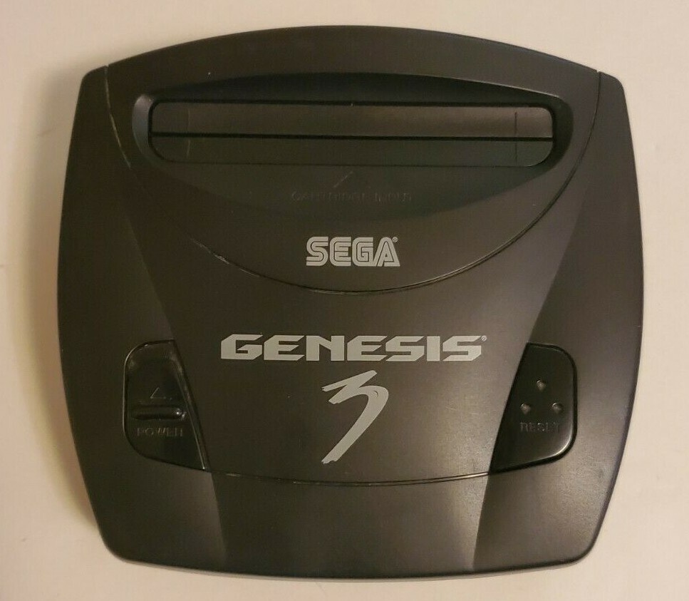 SEGA Genesis Model 3 Core Console System 2 Controller/Cords BUNDLE MK-1461