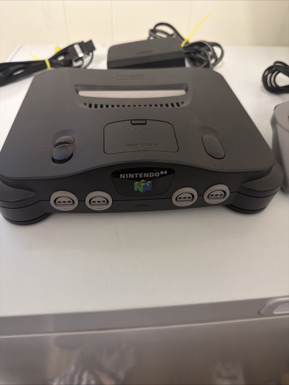 Nintendo 64 Home Console – Complete With Hookups