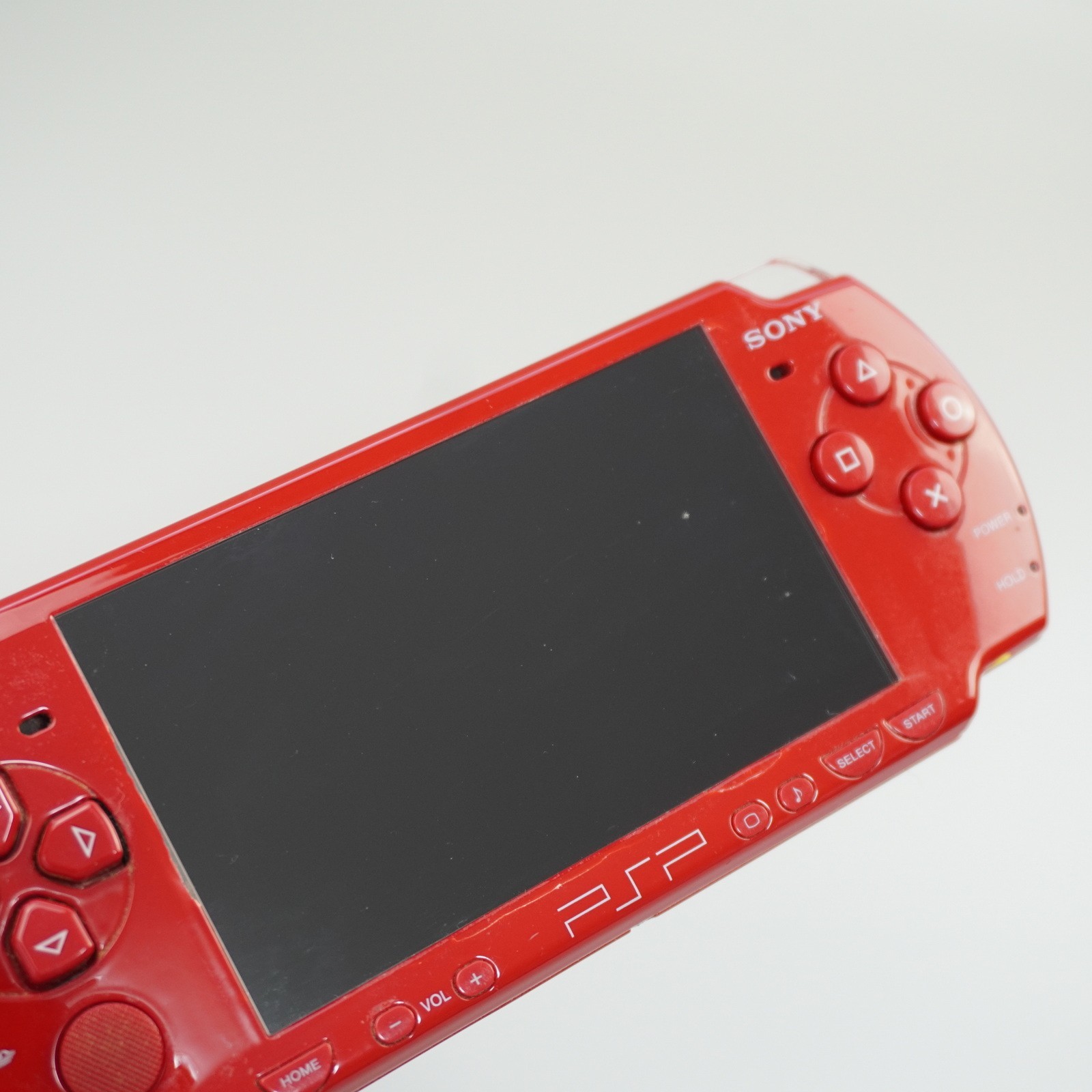 Sony PSP-2000 Console Red with Charger Fully Tested! #5691