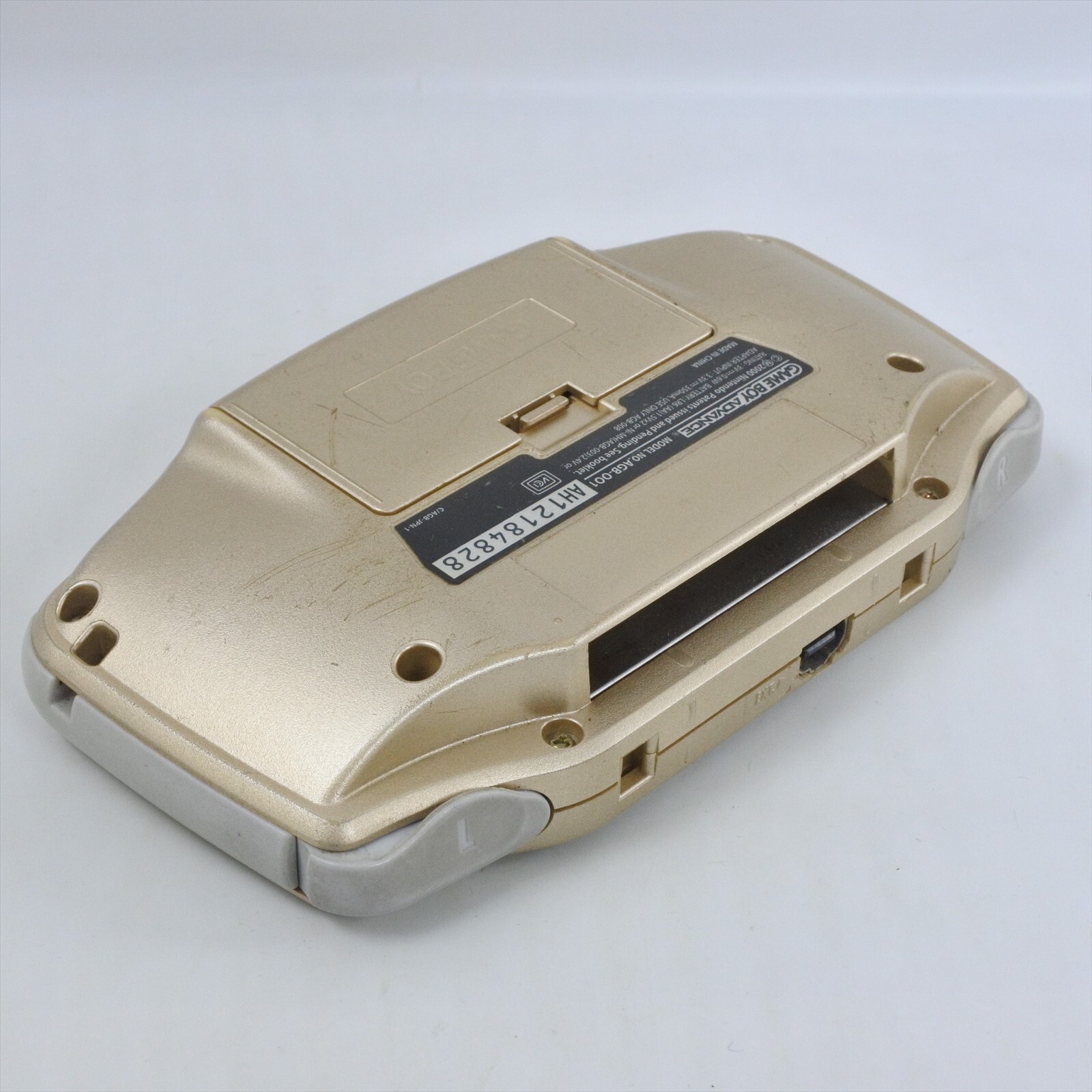 Gameboy Advance GOLD AGB-001 Console AH12184828 Nintendo CHINA gba