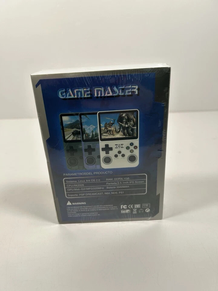 Console, Retro Gaming 3.5-inch Screen, Built-in Rechargeable Battery, Portable