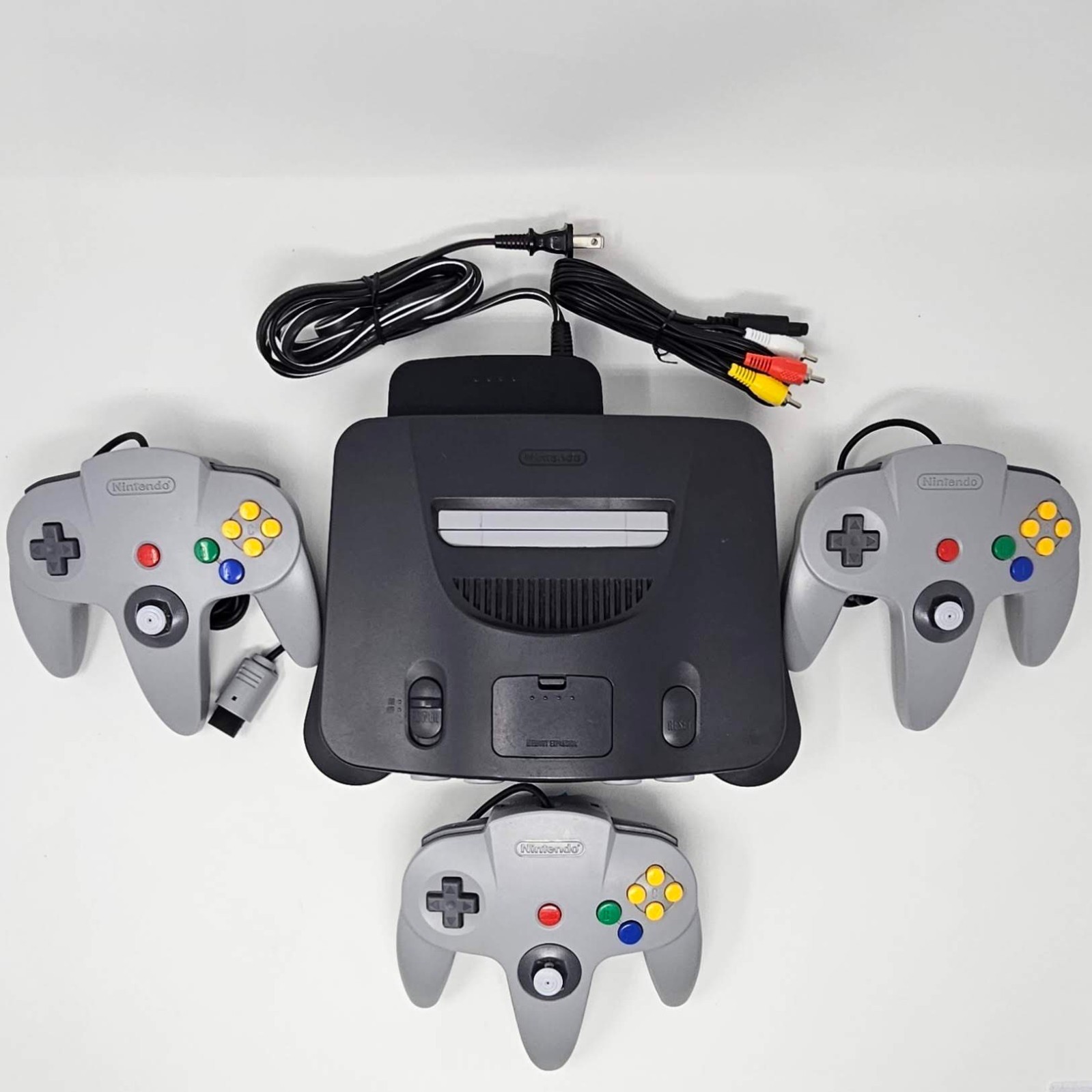 Nintendo 64 Game Console Set – ! PICK HOW MANY CONTROLLERS (OEM ONLY)! (NUS-001)