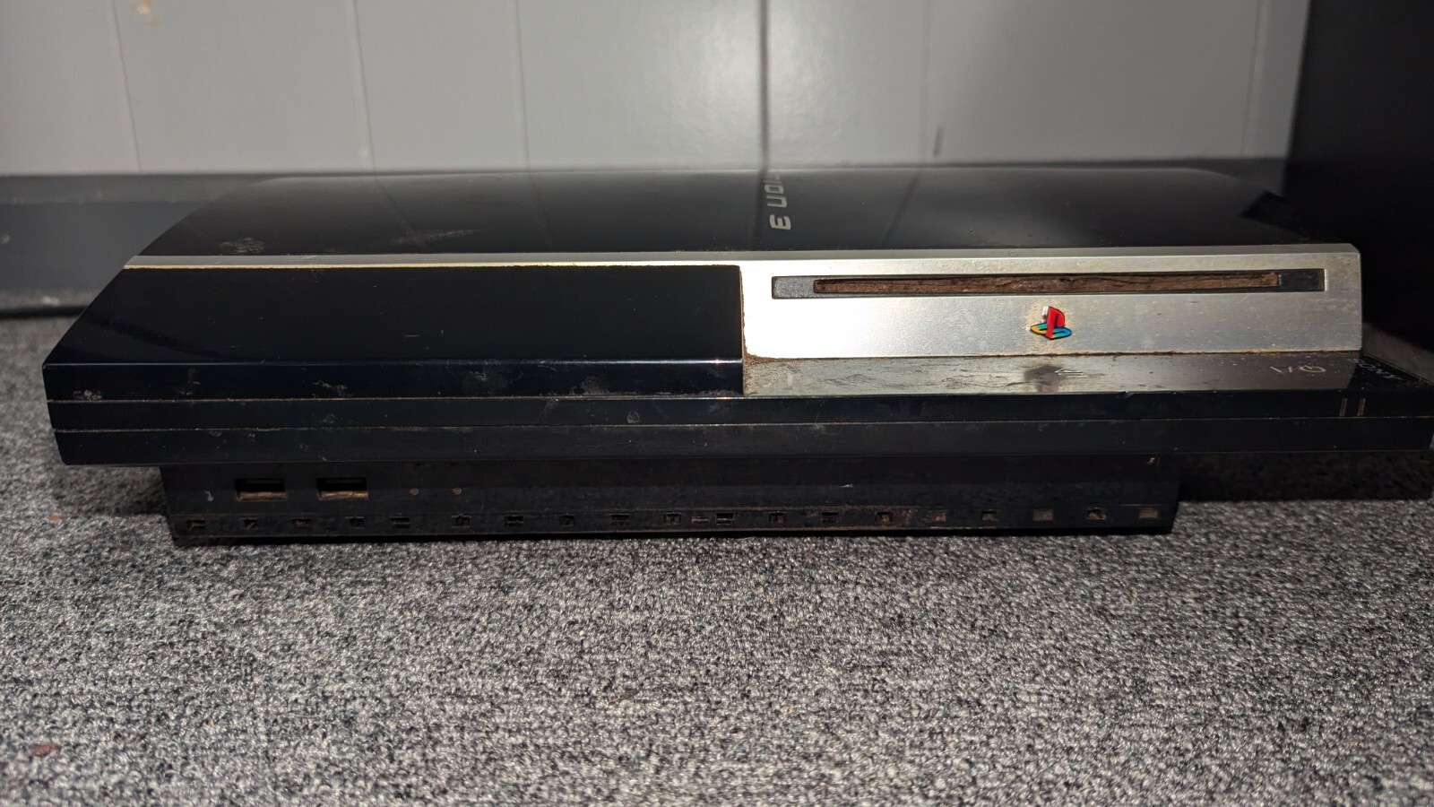PlayStation 3 PS3 Console Only CECHK01 80GB FOR PARTS OR REPAIR AS IS READ!