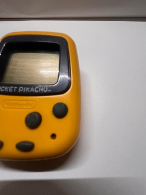 Pocket Pikachu Color Yellow Pedometer Pokemon Used Tested Japan