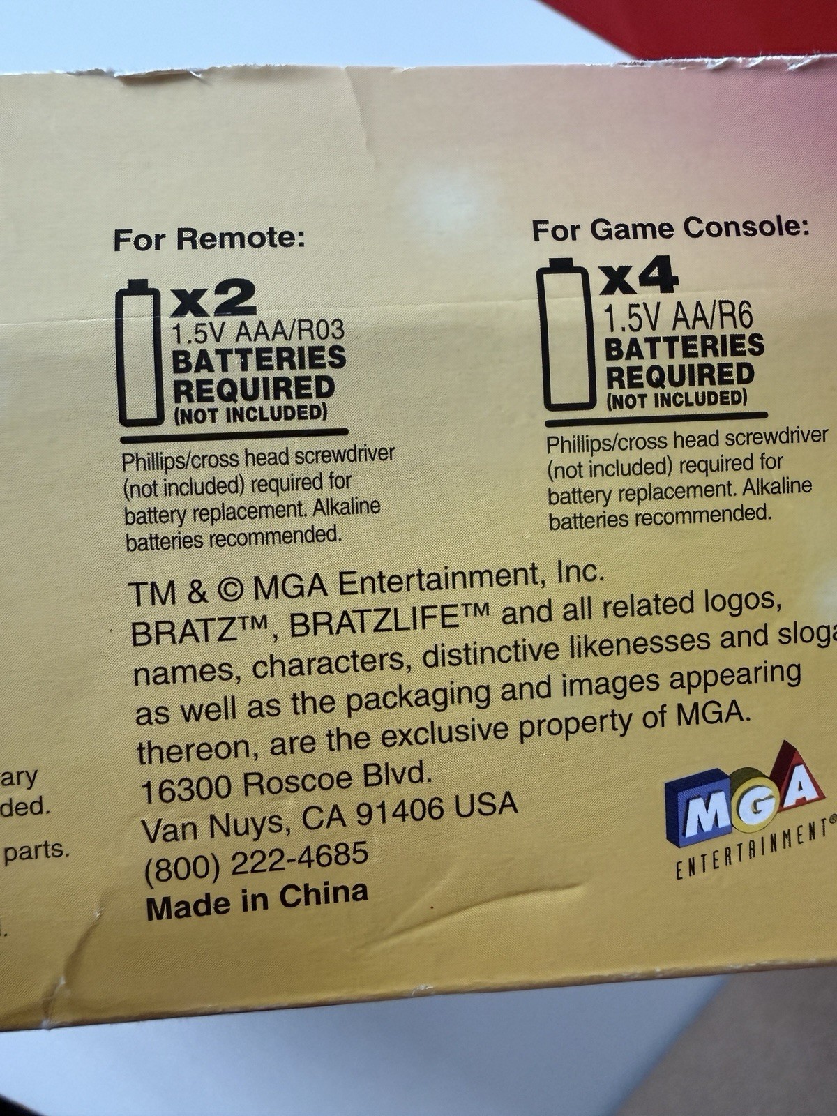 Bratz Interactive Game Console New In package Old Stock