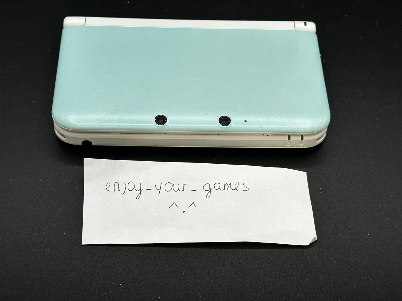 Nintendo 3DS XL LL Mint/White | English | Charger | US Seller – SHIP IN 1-DAY