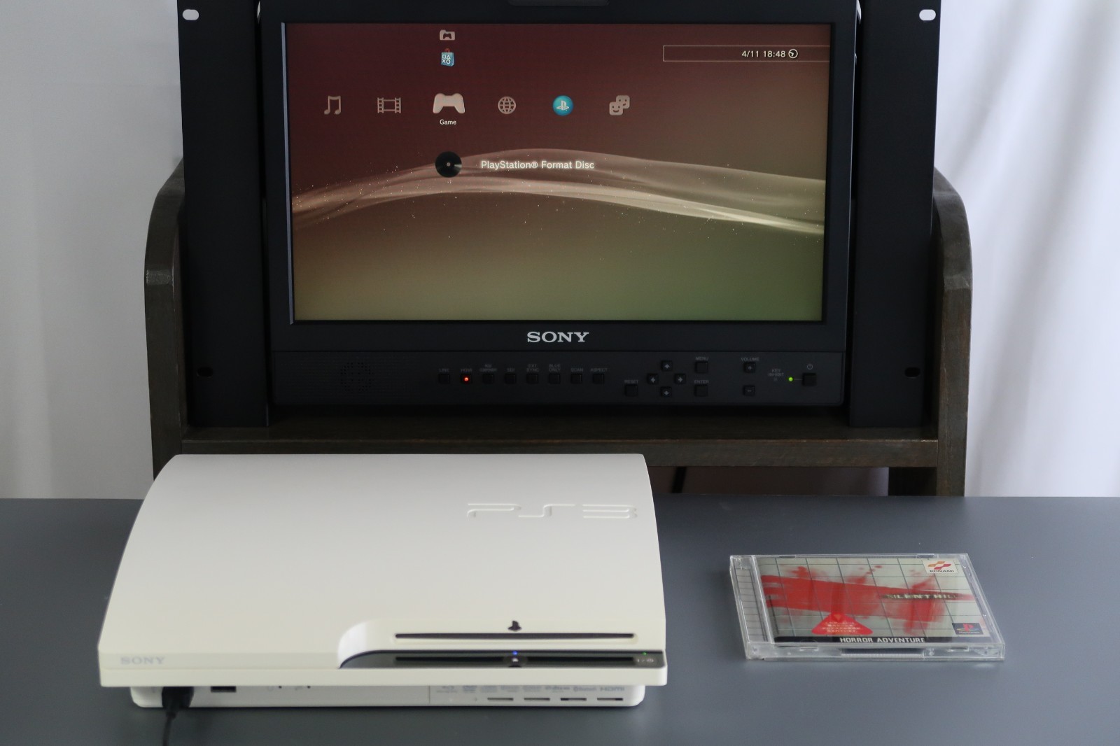 SONY PlayStation 3 PS3 CECH-2500A White Console 160GB Box Very Good Japan F/S