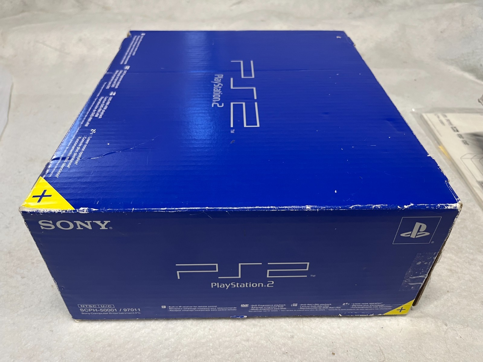 2004 Sony Playstation 2 PS2 Console System 50001 Complete Original Matching BOX