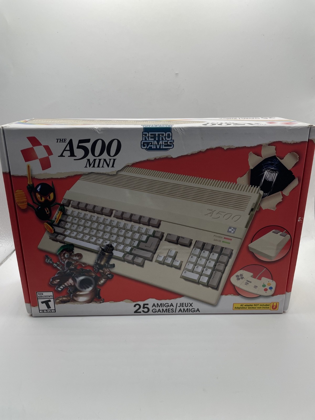 NEW (OPEN BOX) – Amiga A500 Mini 25 Games HDMI Edition Commodore Console