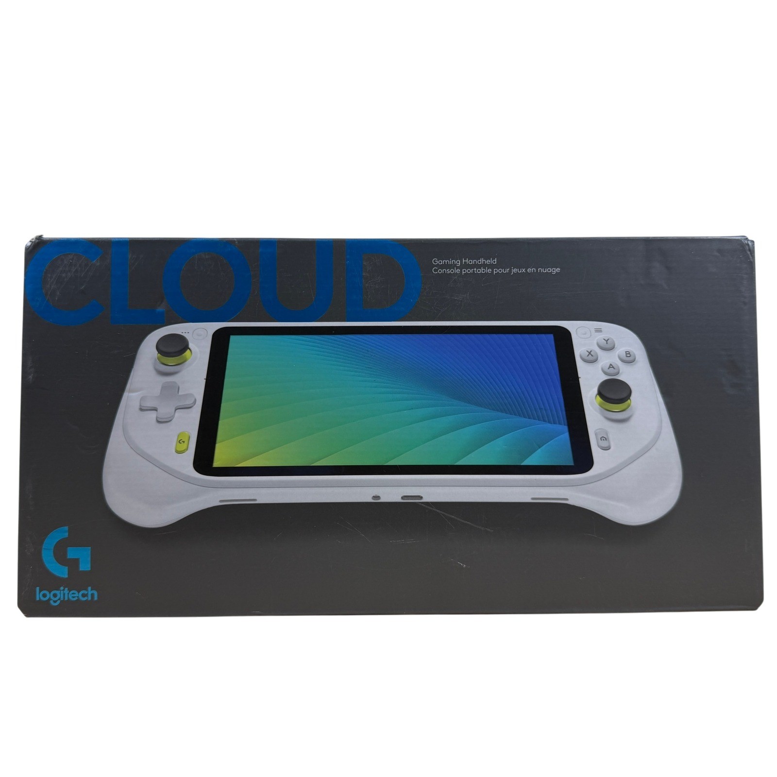 Logitech G Cloud Gaming Handheld Console GR0006 White 64GB Android WiFi 7″ 1080p