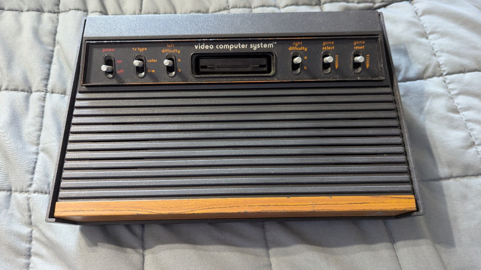Atari 2600 6 Switch Console Tested And Works!