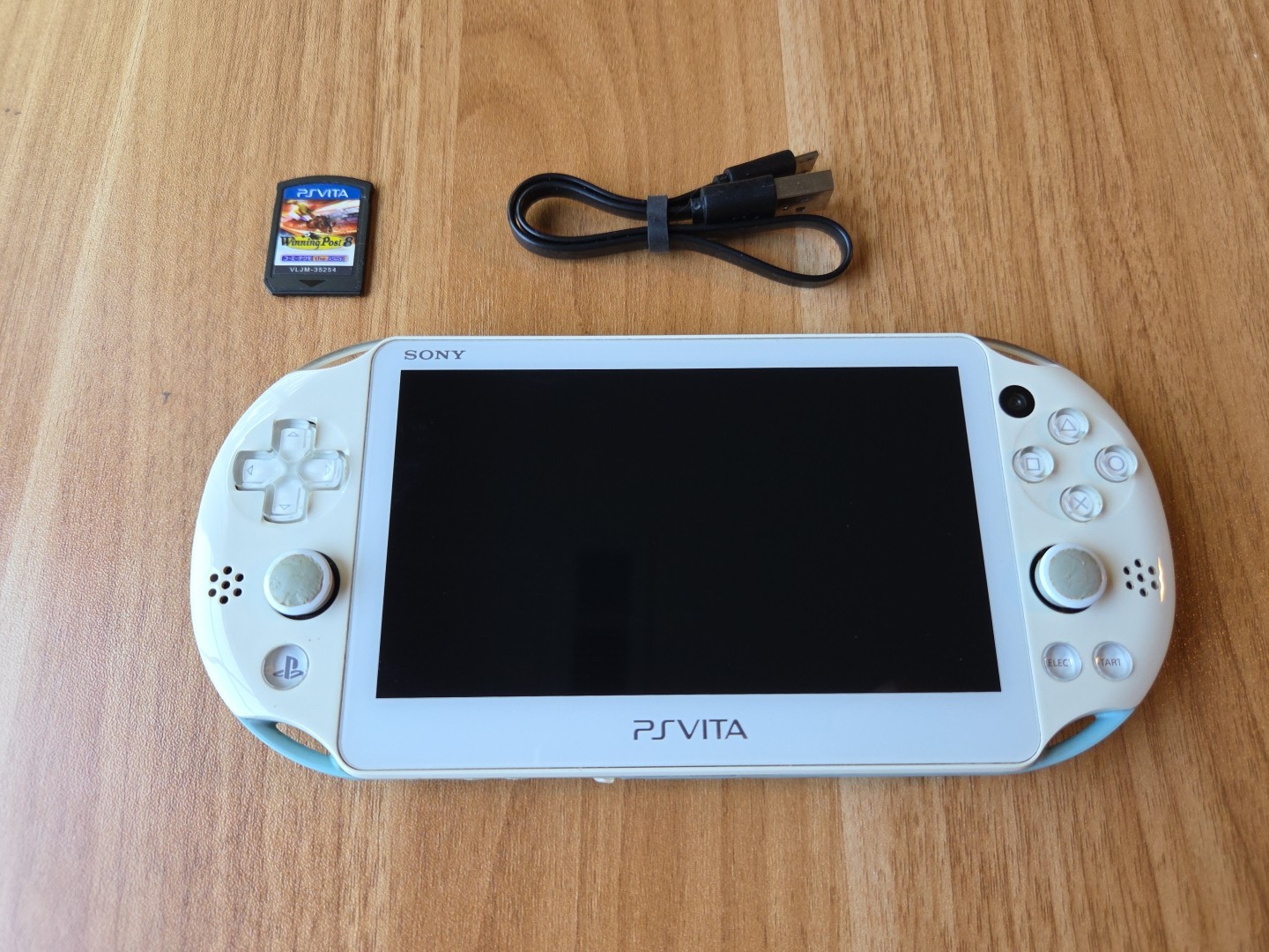 Sony PlayStation PS Vita PCH-2000 Light Blue with charger US SELLER