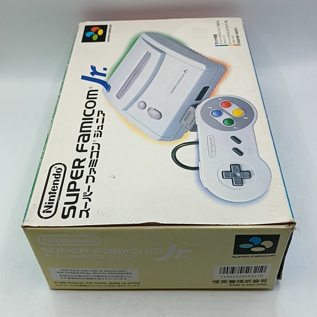 Nintendo Super Famicom Jr. Console w/ Accessories Boxed Set No Manual SFC SNES