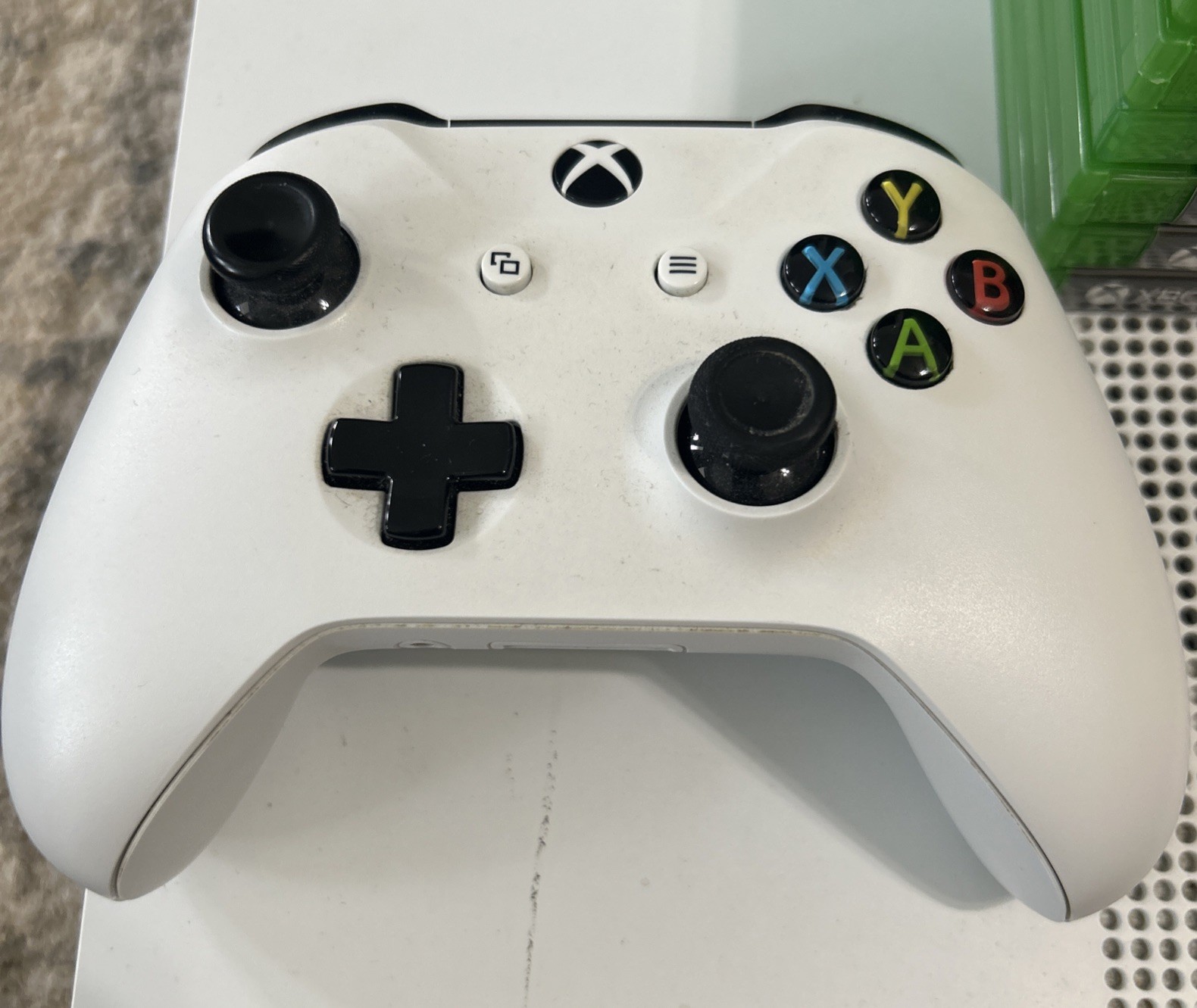 Microsoft Xbox One S 1TB Console White/1 Controller/HDMI Cable 6 Games Bundle