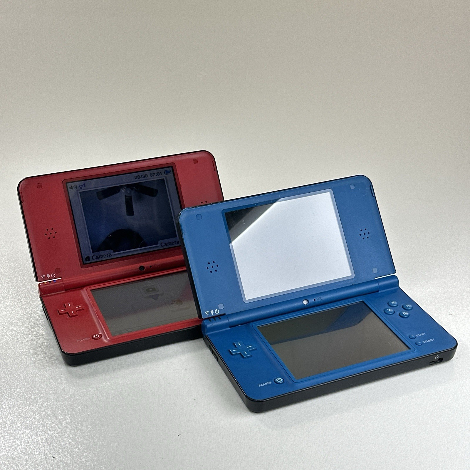 Nintendo DSi XL Handheld Console System Lot Of 2 For Parts and Repair READ