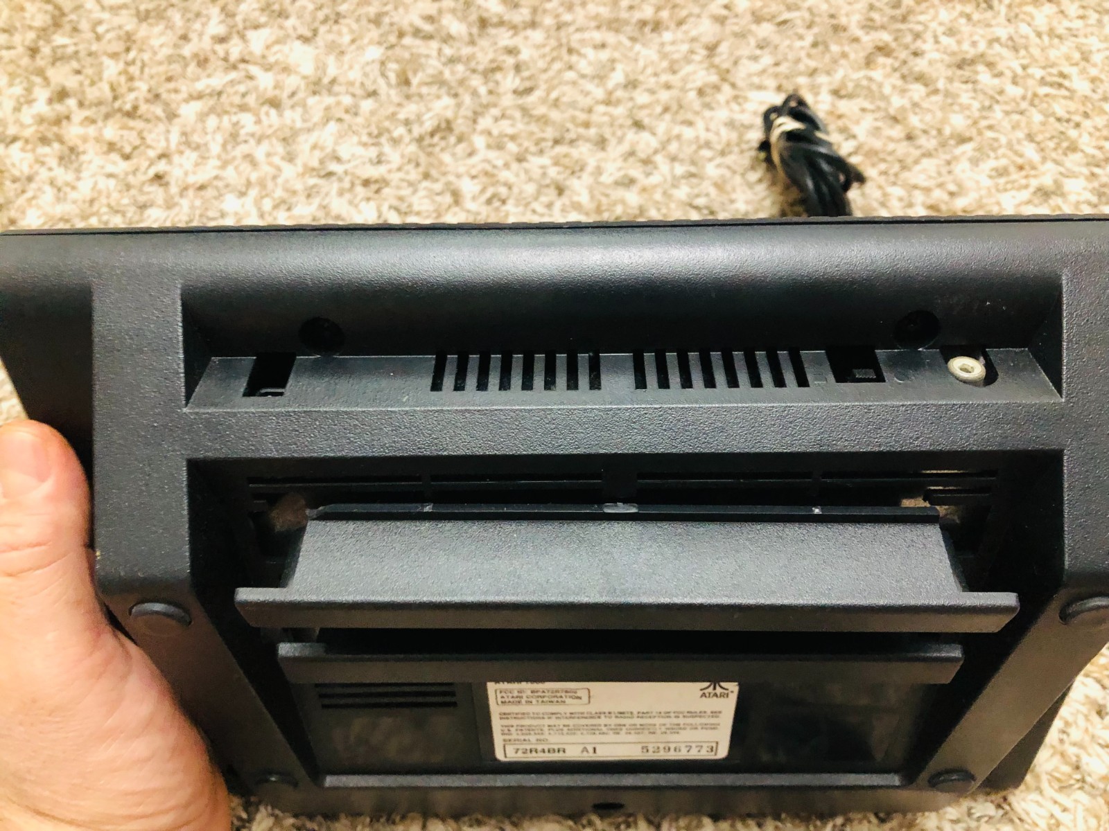 Atari 7800 Console with 1 Proline Controller Cleaned and Tested Working