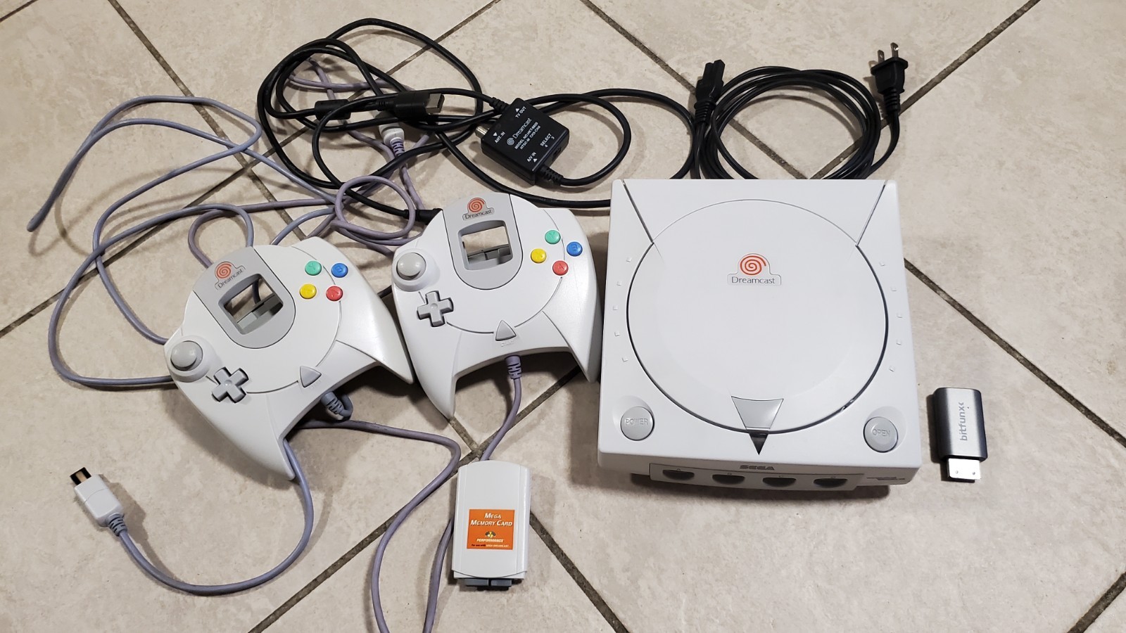 SEGA Dreamcast Japan Model HKT-3020: New Battery, HDMI Adaptor, Fuse
