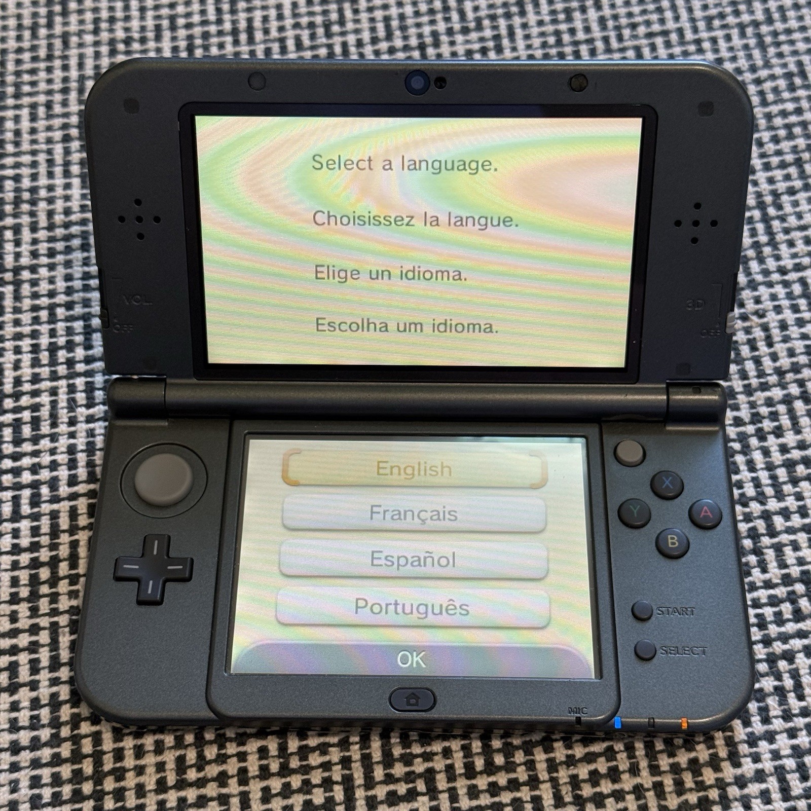 Nintendo 3DS XL Gray/Black Console