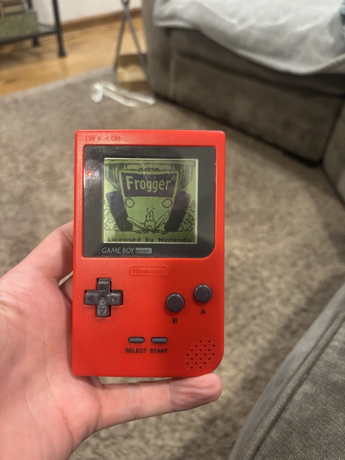 Nintendo MGB001 Game Boy Pocket – Red Tested