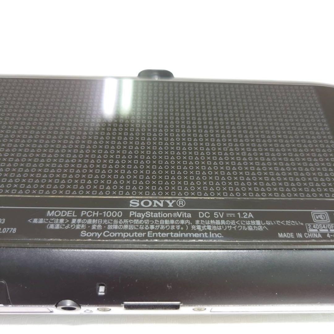 Sony PS Vita PCH-1000 Crystal Black OLED Wi-Fi Boxed Complete Near Mint 7069