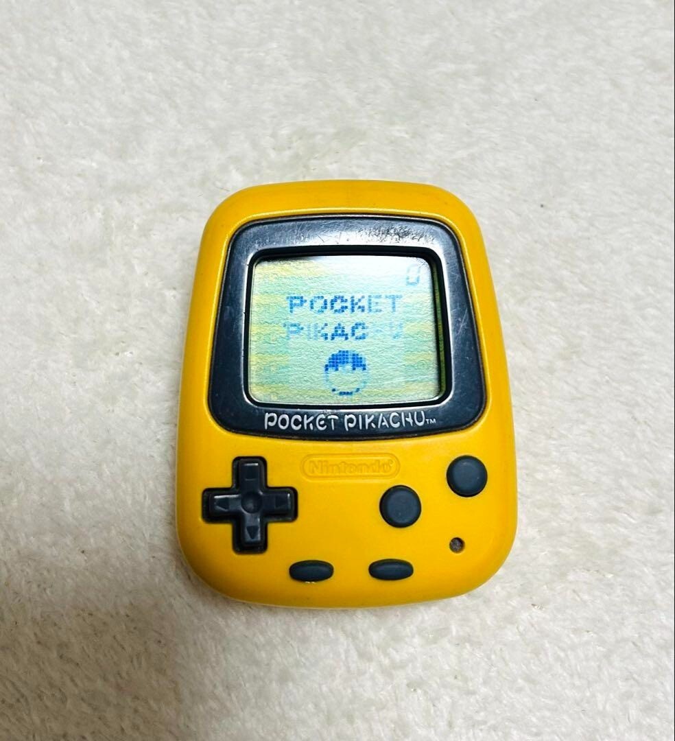 TESTED Working Pocket Pikachu – Main Unit Only No Box From JAPAN Used