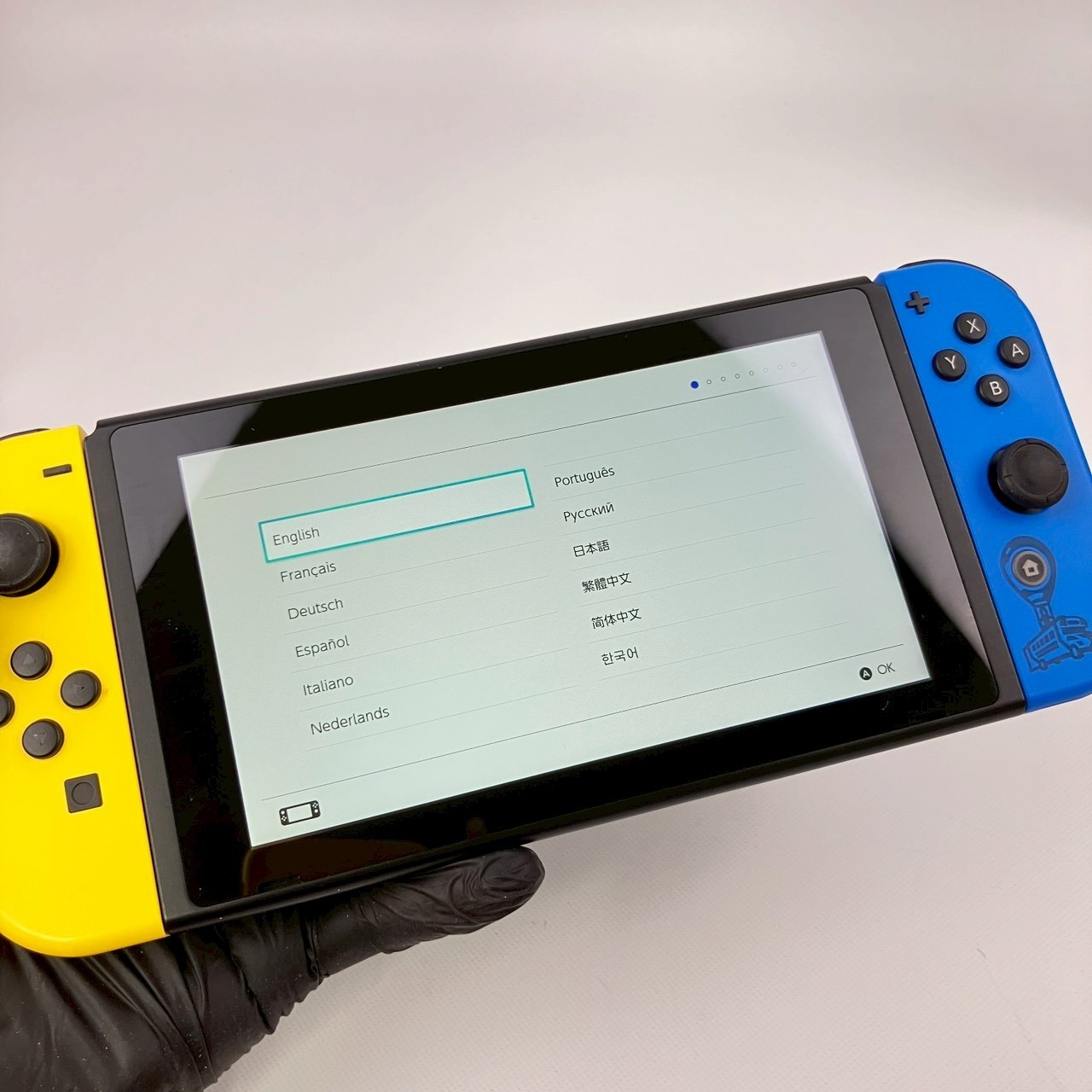 Nintendo Switch HAC-001(-01) Console Fortnite Wildcat Edition A Rank No Code 631