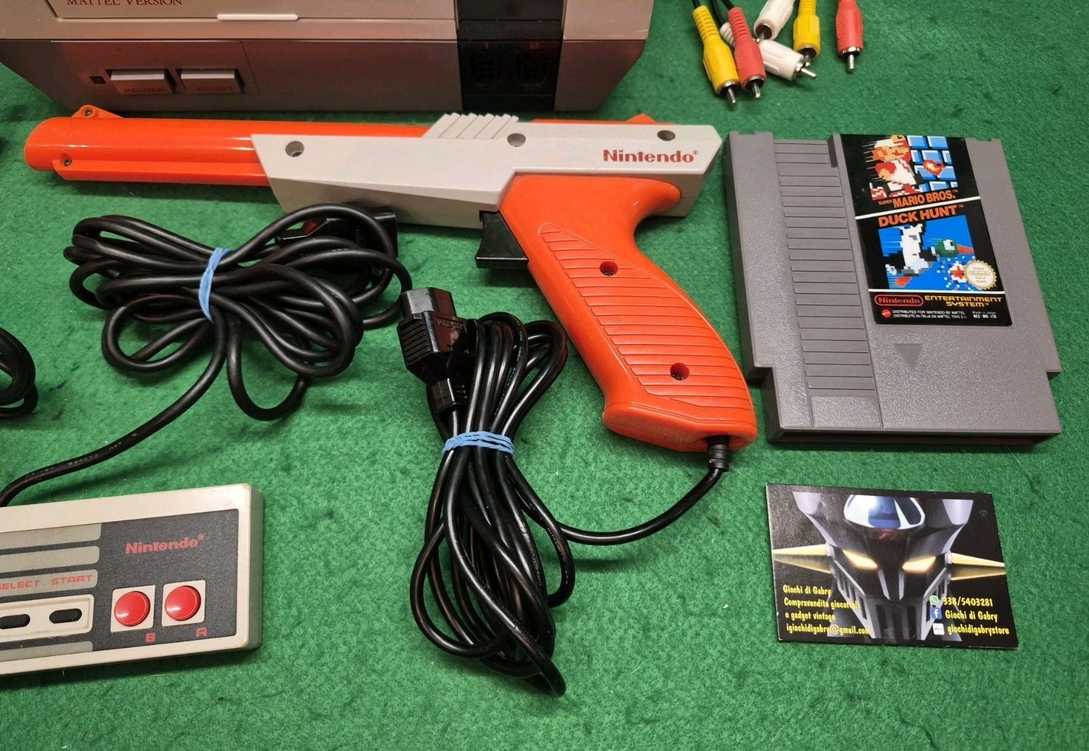 Console NINTENDO, NES Action Set Mattel NESE-001A ITA PAL 1985 Japan, Working!