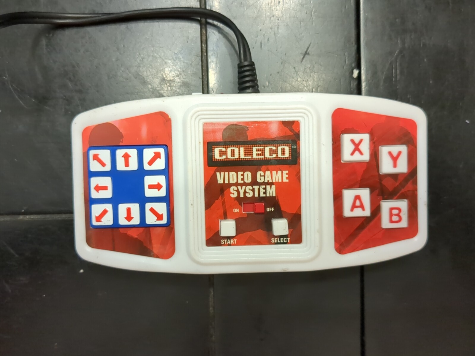 2005 Coleco Video Game System 6 Built-In Games and Manual Plug and Play RCA Jack