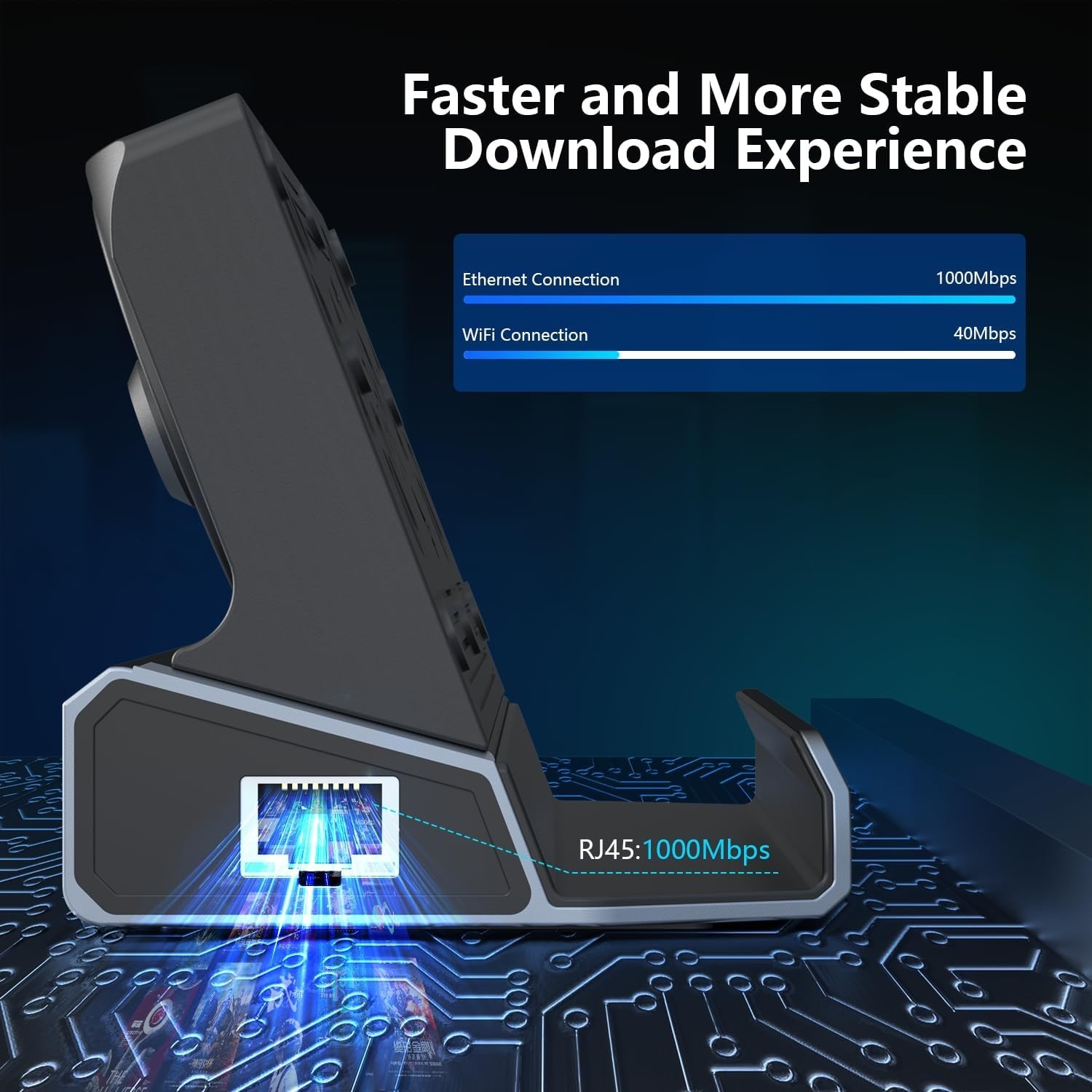 Ultimate 12-in-1 Docking Station with Dual Fans for Steam Deck & Nintendo Switch