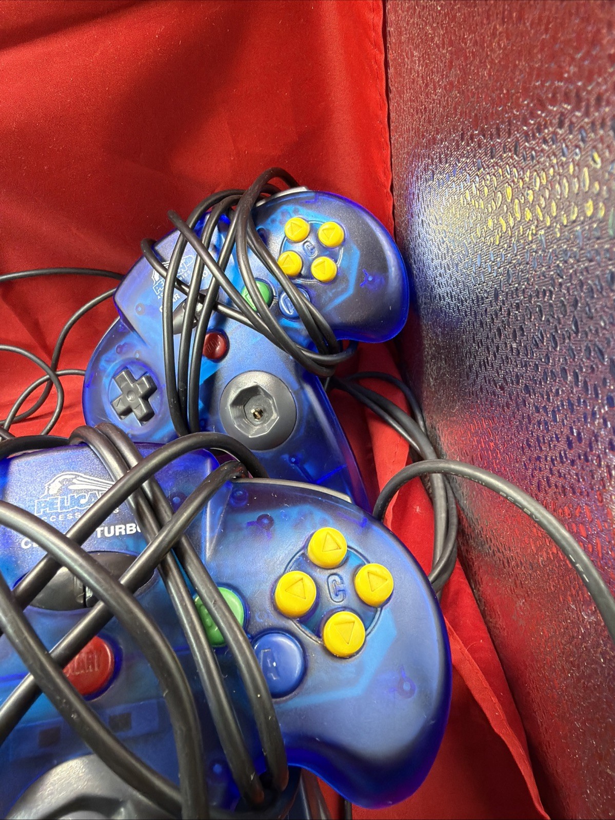 Nintendo 64 N64 System Home Game Console controller & Cords No Expansion Pack