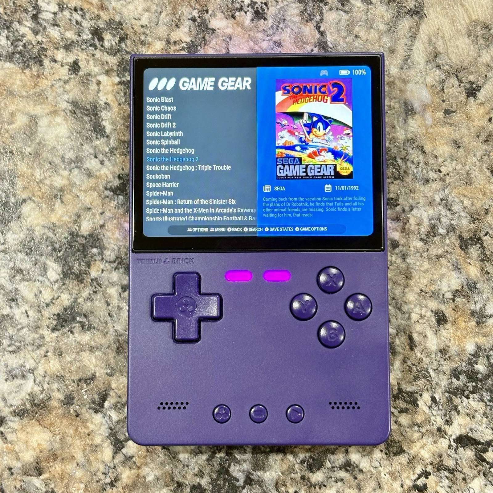 Trimui Brick Retro Gaming Handheld, New 64GB Card, Custom Loaded Ready To Play