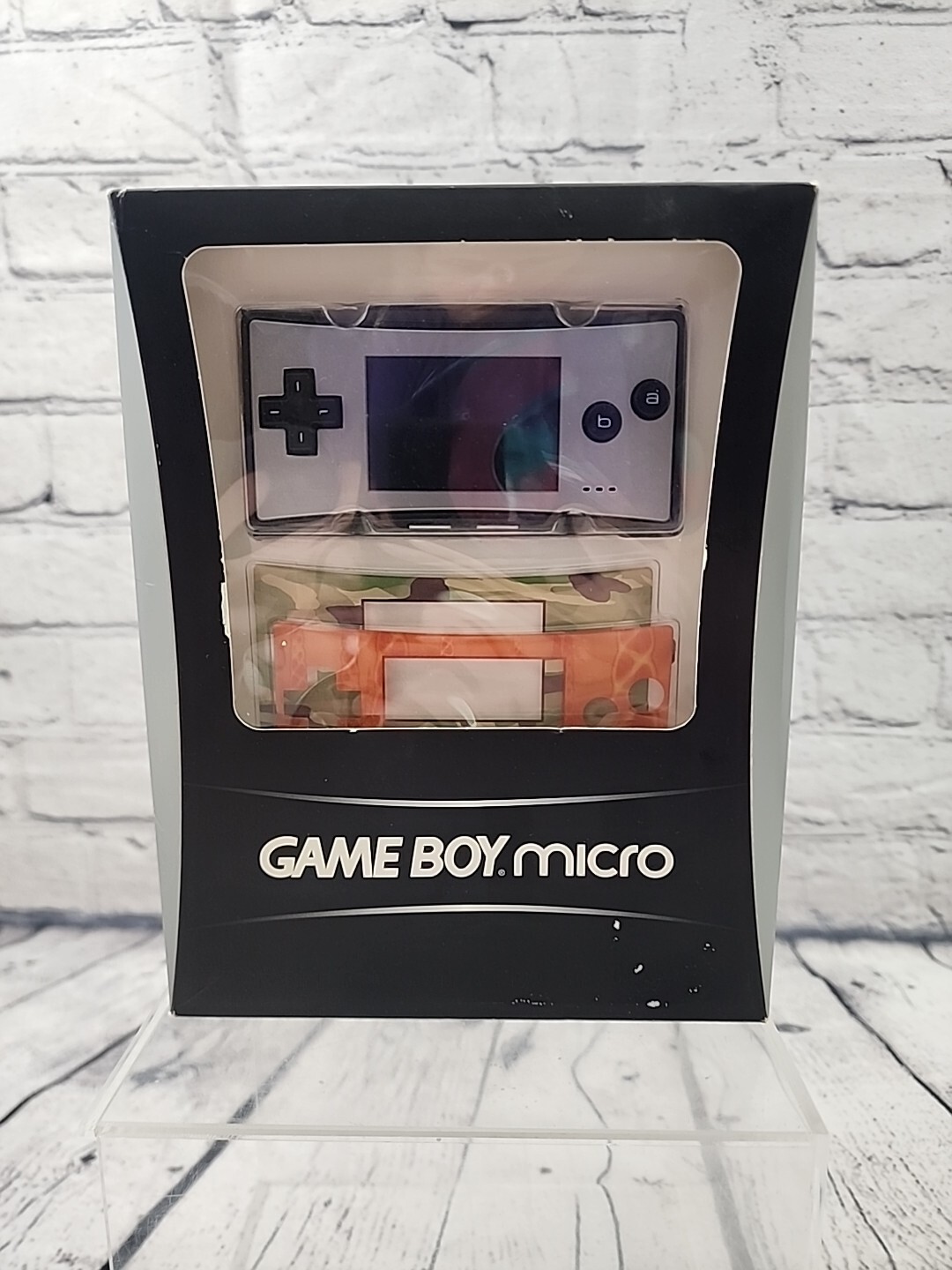 Sealed Nintendo Game Boy Micro Console – Silver/Black (OXYSFBB) New in Box