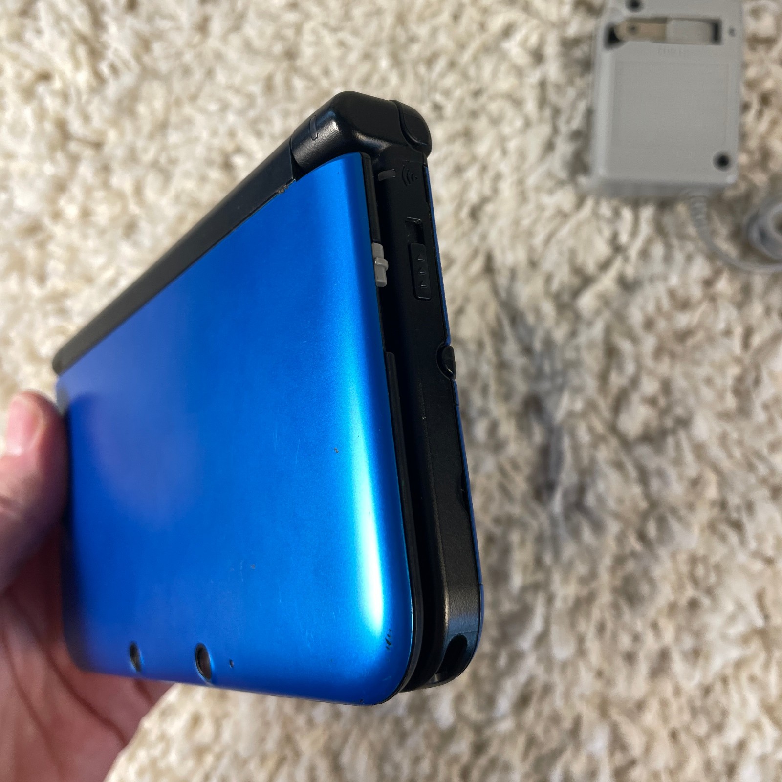 Nintendo 3DS XL Blue Black Handheld Console System SPR-001 Tested