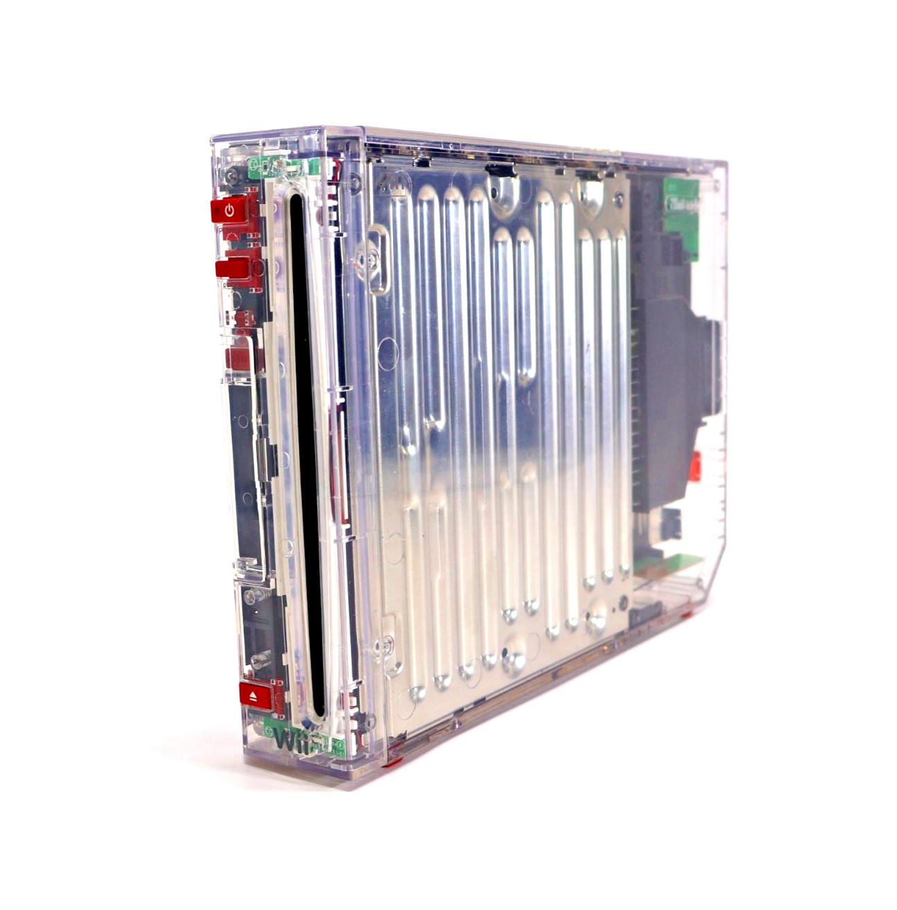 Transparent Nintendo Wii – Console Only