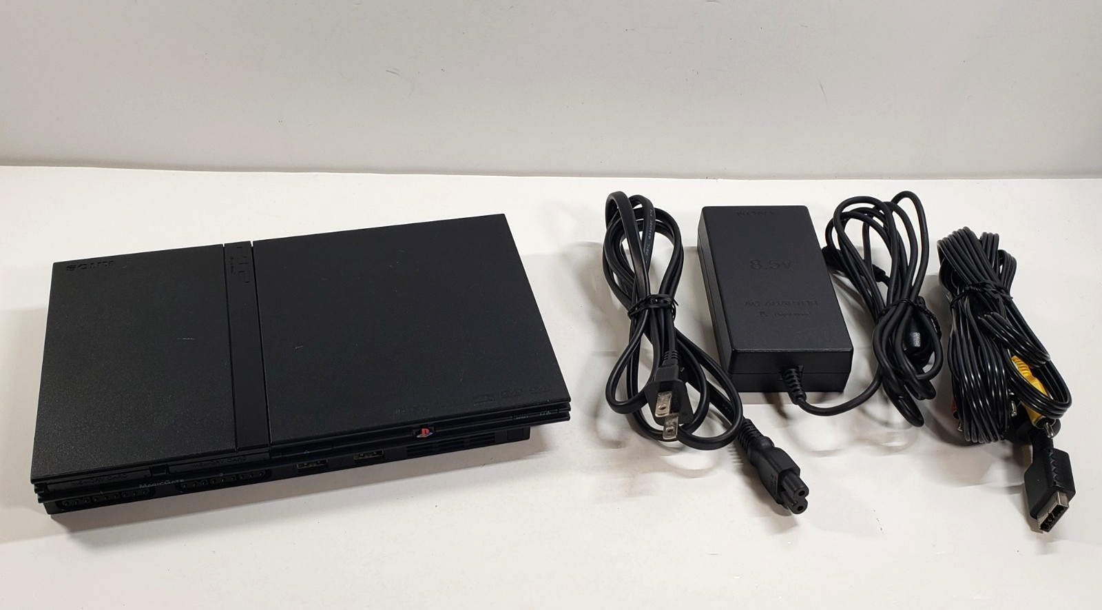 Sony PlayStation 2 Slim [SCPH-77001] PS2 Official Console w/ AC Adapter AV Cable